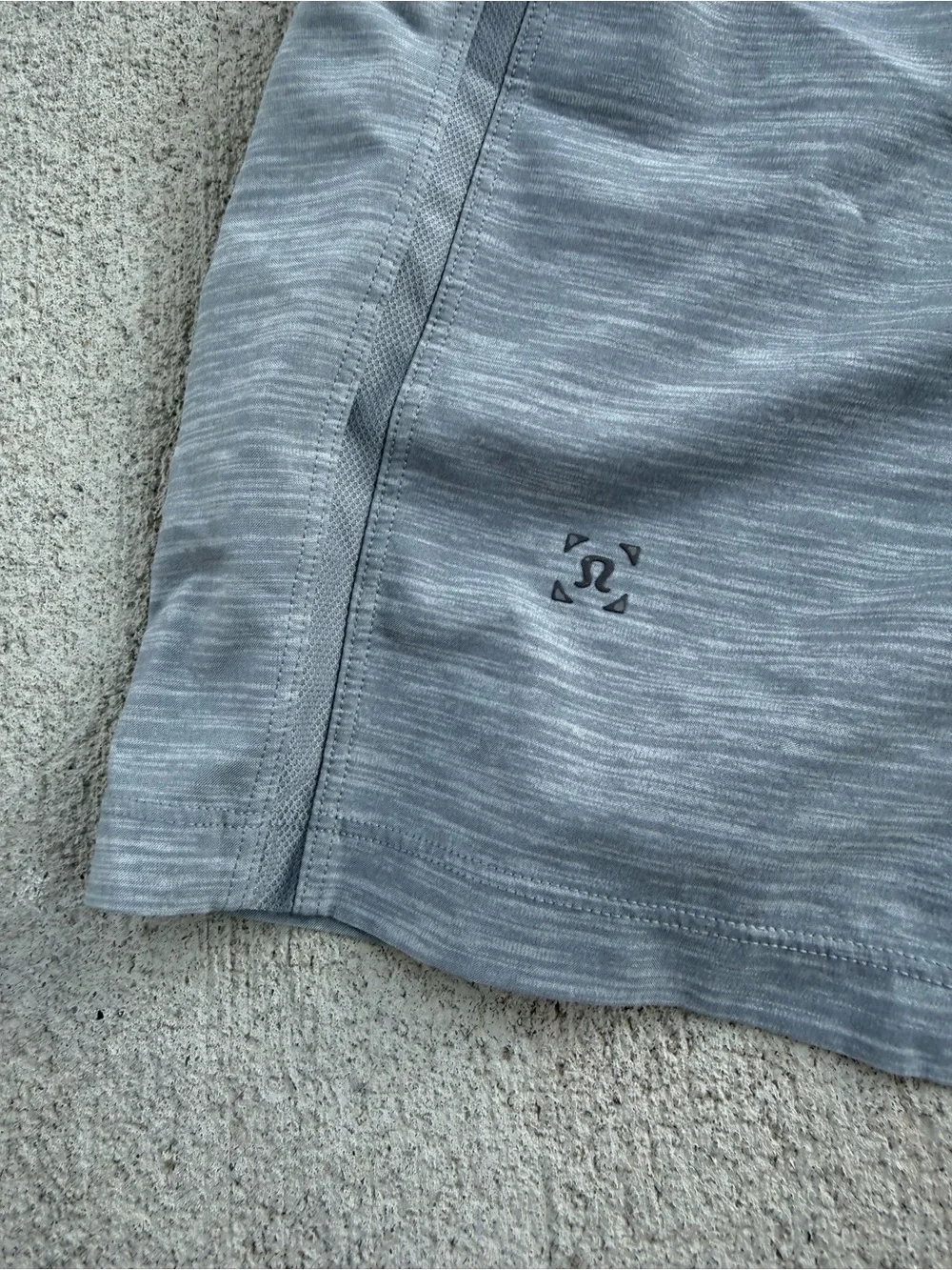 Lululemon Men’s Pace Breaker Linerless Shorts Grey Size Medium 5” Inseam